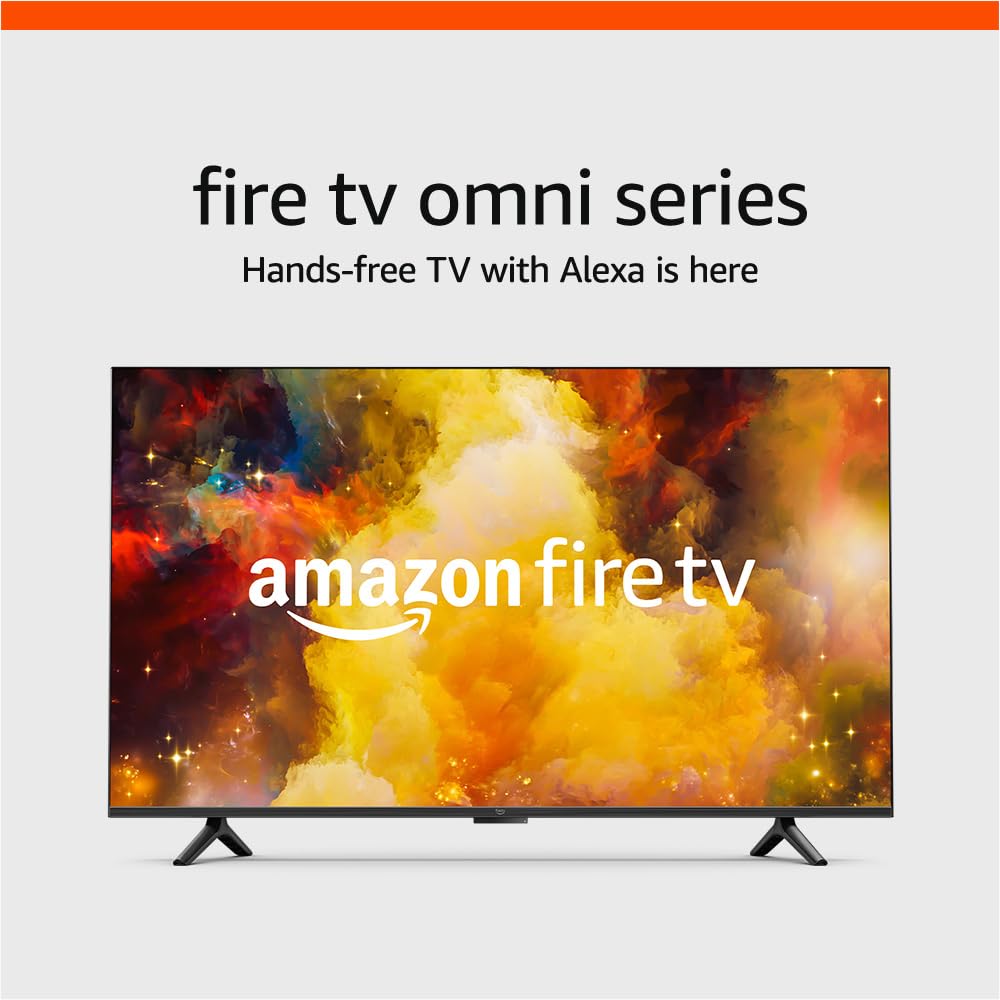 Amazon Fire TV 65" Omni Series, 4K UHD smart TV with Dolby Vision, hands-free with Alexa