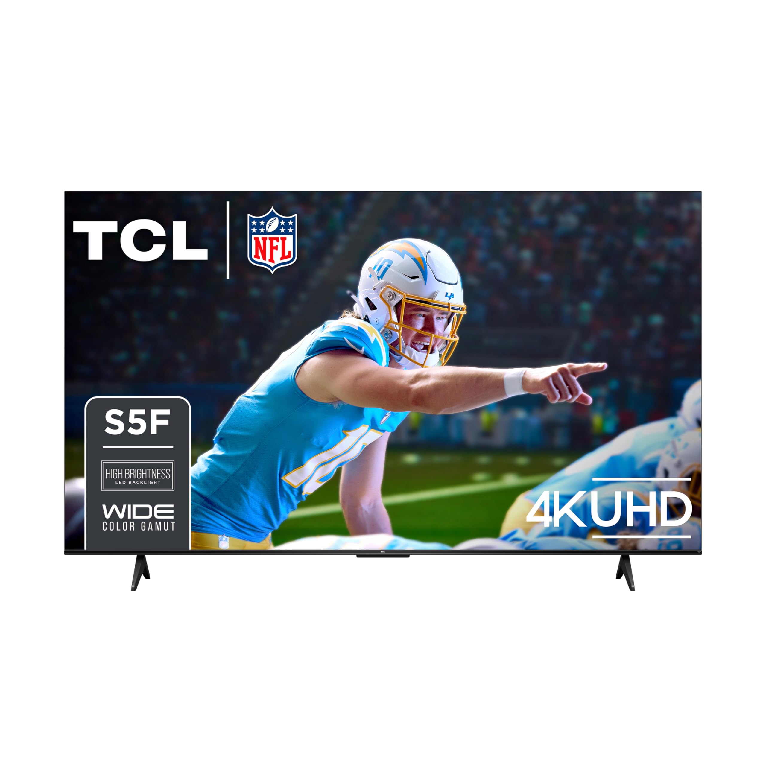 TCL 65-Inch Class S5 UHD 4K LED Smart TV with Fire TV (65S551F, 2024 Model), Dolby Vision, HDR PRO+, Dolby Atmos, Alexa Built-in with Voice Remote, Apple AirPlay 2 Compatibility, Streaming Television