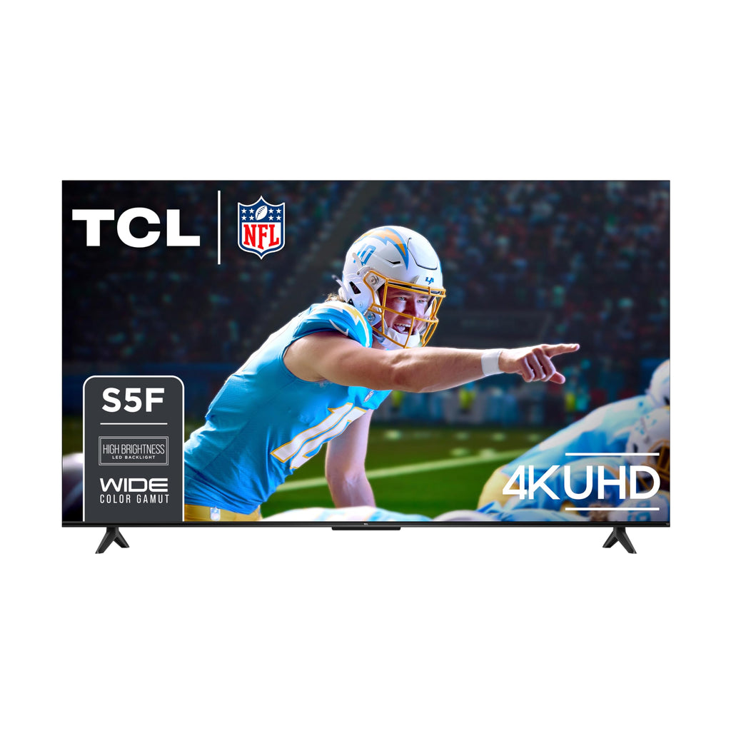 TCL 65-Inch Class S5 UHD 4K LED Smart TV with Fire TV (65S551F, 2024 Model), Dolby Vision, HDR PRO+, Dolby Atmos, Alexa Built-in with Voice Remote, Apple AirPlay 2 Compatibility, Streaming Television