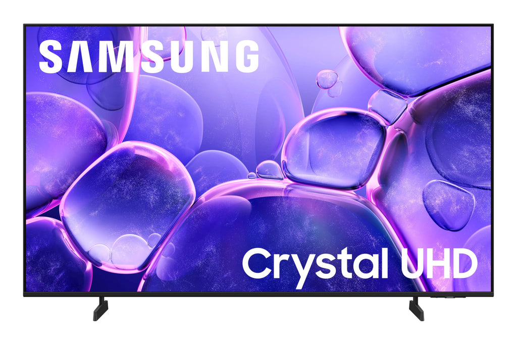 Samsung 65-Inch Class Crystal UHD U8000F 4K Smart TV (2025 Model) Endless Free Content, Crystal Processor 4K, MetalStream Design, Knox Security, Alexa Built-in