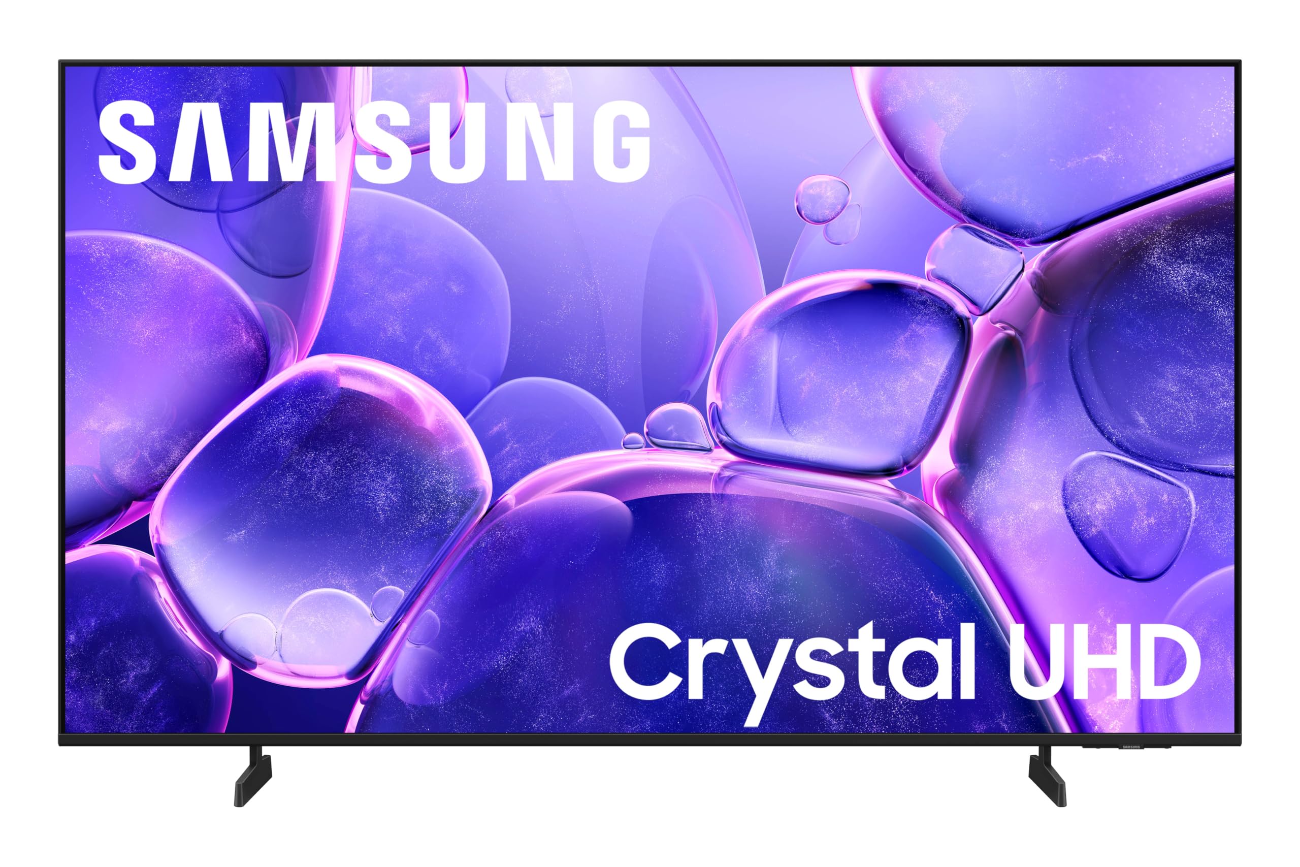 Samsung 65-Inch Class Crystal UHD U8000F 4K Smart TV (2025 Model) Endless Free Content, Crystal Processor 4K, MetalStream Design, Knox Security, Alexa Built-in