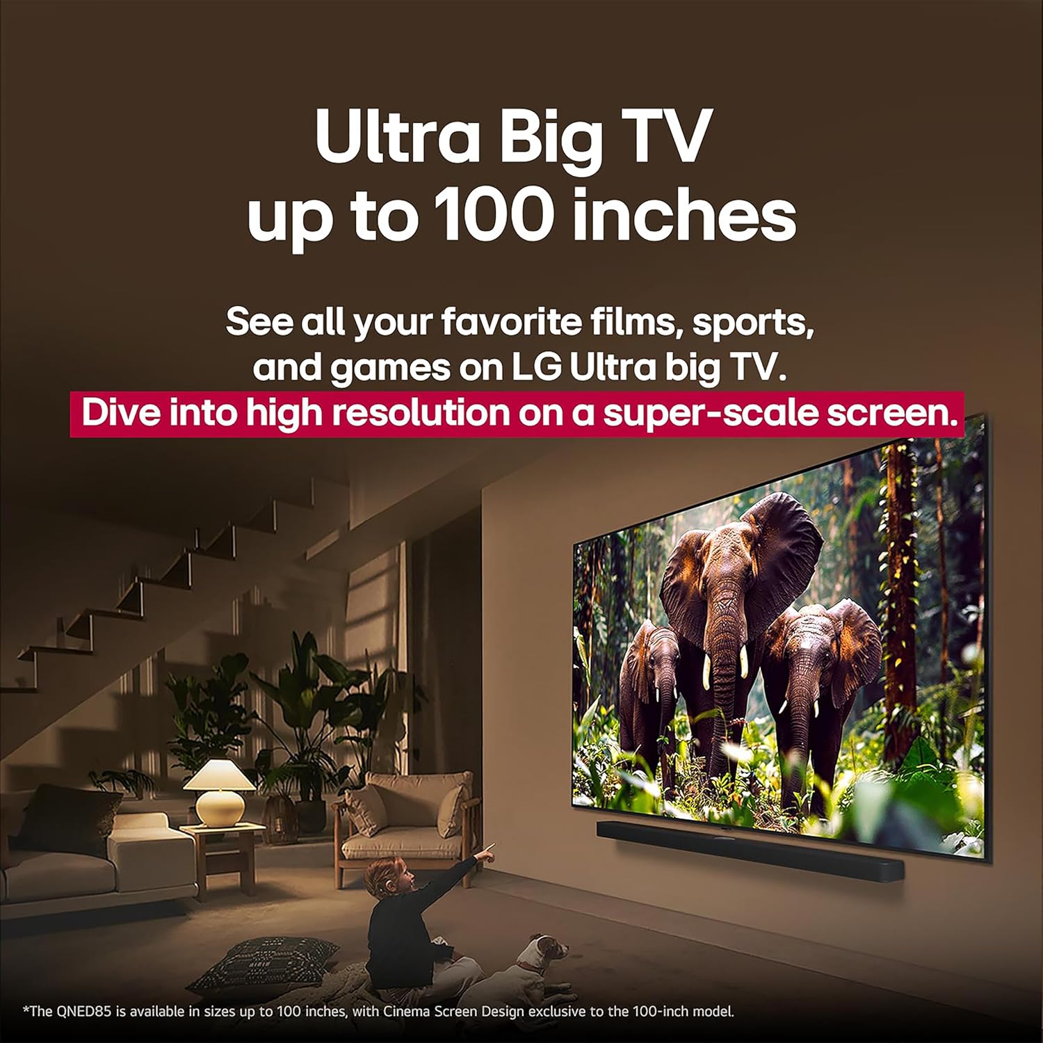 LG 75-Inch Class QNED evo AI QNED85A Series Mini LED 4K Smart TV w/AI Picture, AI Sound, HDR10, AI Super Upscaling 4K, Filmmaker Mode, Wow Orchestra, Alexa Built-in (75QNED85AUA, 2025)
