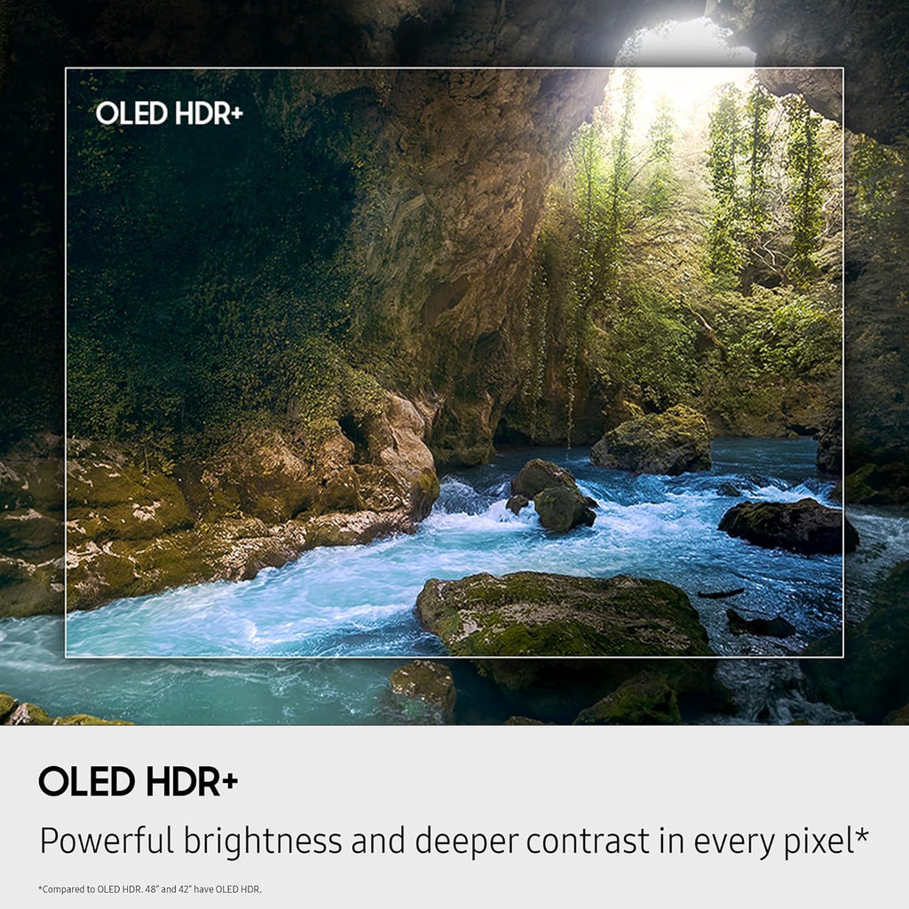 SAMSUNG 65-Inch Class OLED S90F 4K Smart TV (2025 Model) NQ4 AI Gen3 Processor, 4K AI Upscaling Pro, OLED HDR +, Motion Xcelerator 144Hz, Samsung Vision AI, Alexa Built-in