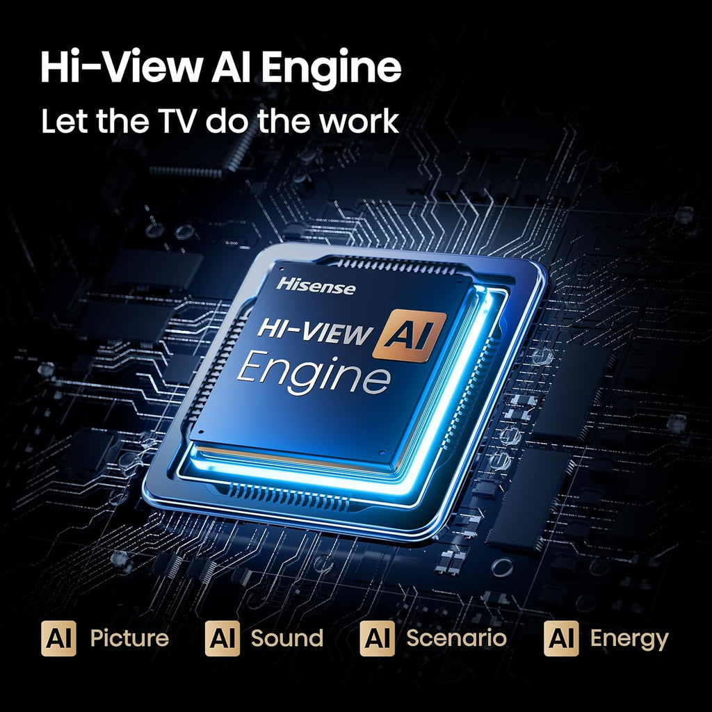 Hisense 65" Class U6 Series Best Value Mini-LED 4K UHD Smart HDR Gaming Fire TV (65U65QF, 2025 Model) - QLED, Native 144Hz, Motion Rate 480, Dolby Vision IQ, Dolby Atmos, Game Mode Pro, Alexa Built In