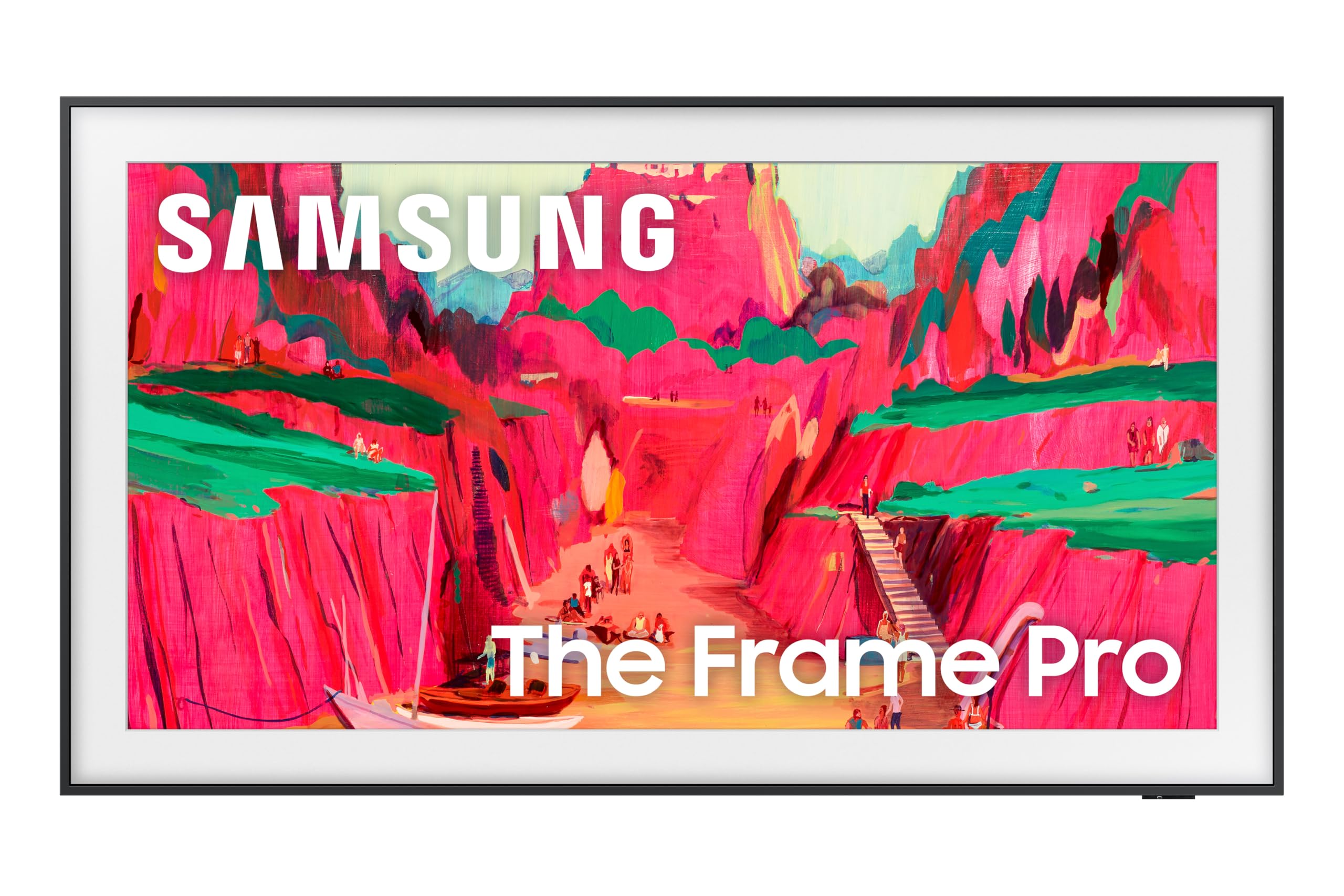 Samsung 55-Inch Class The Frame LS03F 4K QLED Smart TV (2025 Model) Slim Fit Wall Mount, Modern Frame Design, NQ4 AI Gen2 Processor, Art Mode, Artful Picture Quality, Samsung Vision AI, Alexa Built-in
