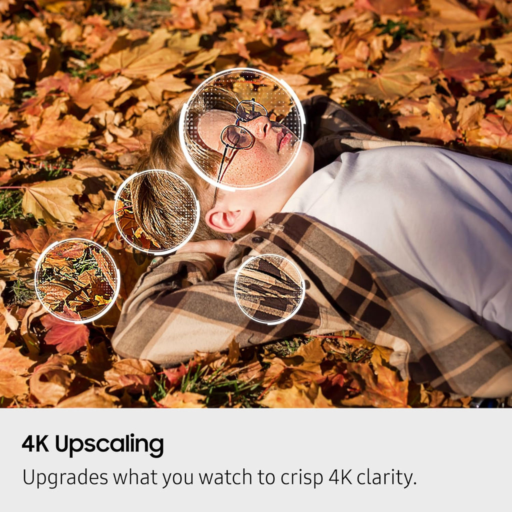 Samsung 65-Inch Class Crystal UHD U8000F 4K Smart TV (2025 Model) Endless Free Content, Crystal Processor 4K, MetalStream Design, Knox Security, Alexa Built-in