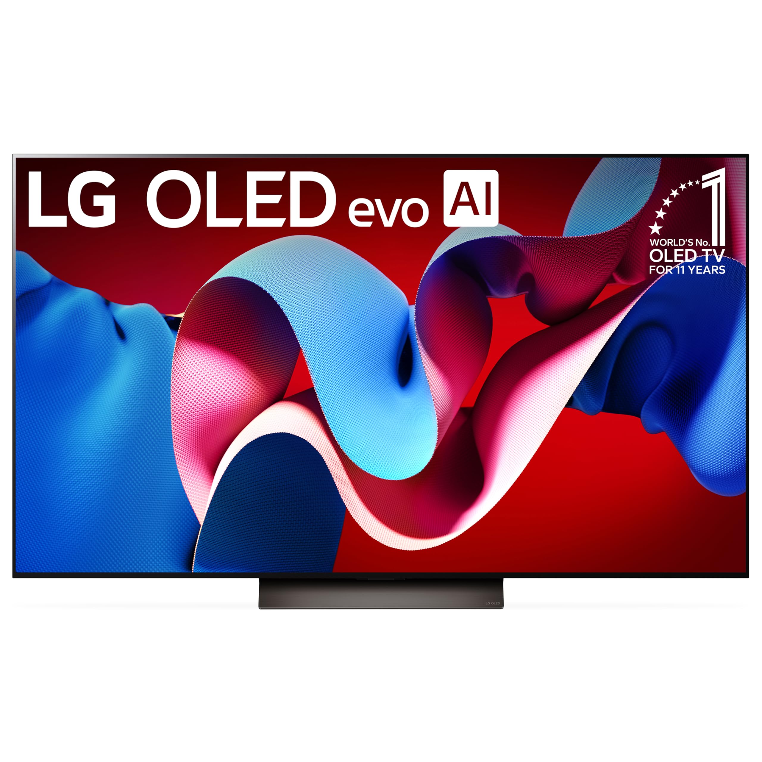 LG 65-Inch Class OLED evo C4 Series Smart TV 4K Processor Flat Screen with Magic Remote AI-Powered with Alexa Built-in (OLED65C4PUA, 2024)
