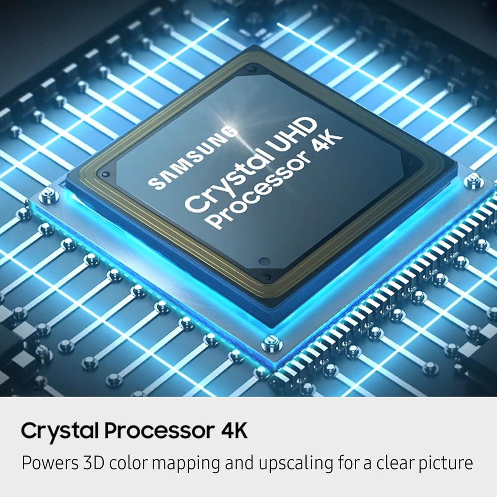 Samsung 65-Inch Class Crystal UHD U8000F 4K Smart TV (2025 Model) Endless Free Content, Crystal Processor 4K, MetalStream Design, Knox Security, Alexa Built-in