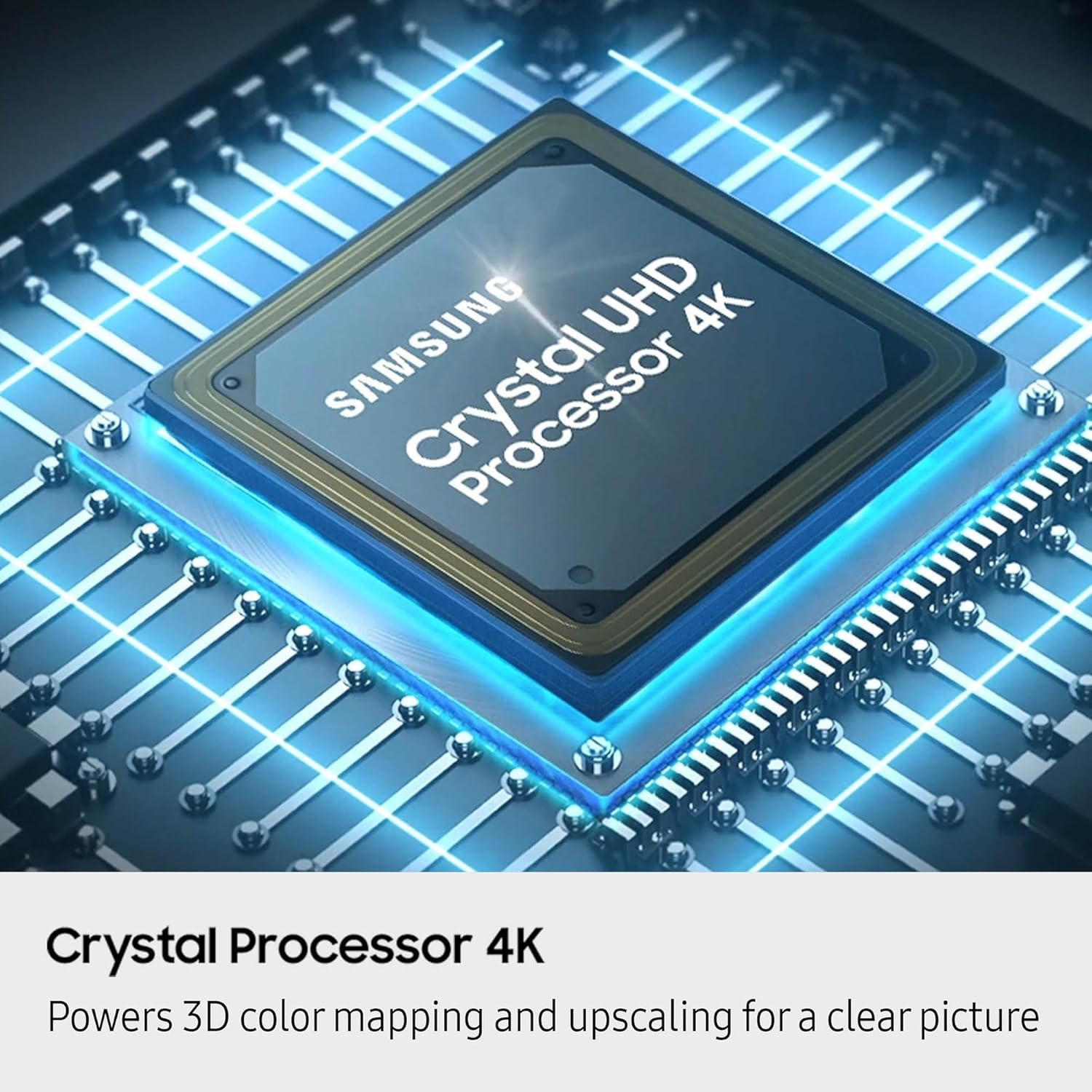 Samsung 65-Inch Class Crystal UHD U8000F 4K Smart TV (2025 Model) Endless Free Content, Crystal Processor 4K, MetalStream Design, Knox Security, Alexa Built-in