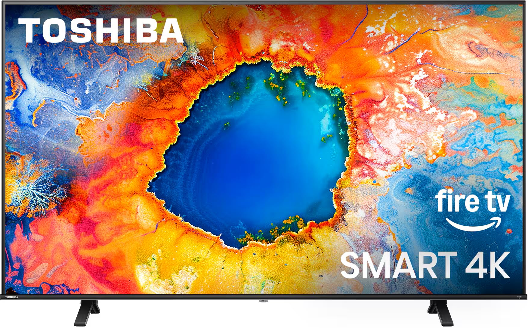 TOSHIBA 75-inch Class C350 Series LED 4K UHD Smart Fire TV with Voice Remote with Alexa (75C350NU)