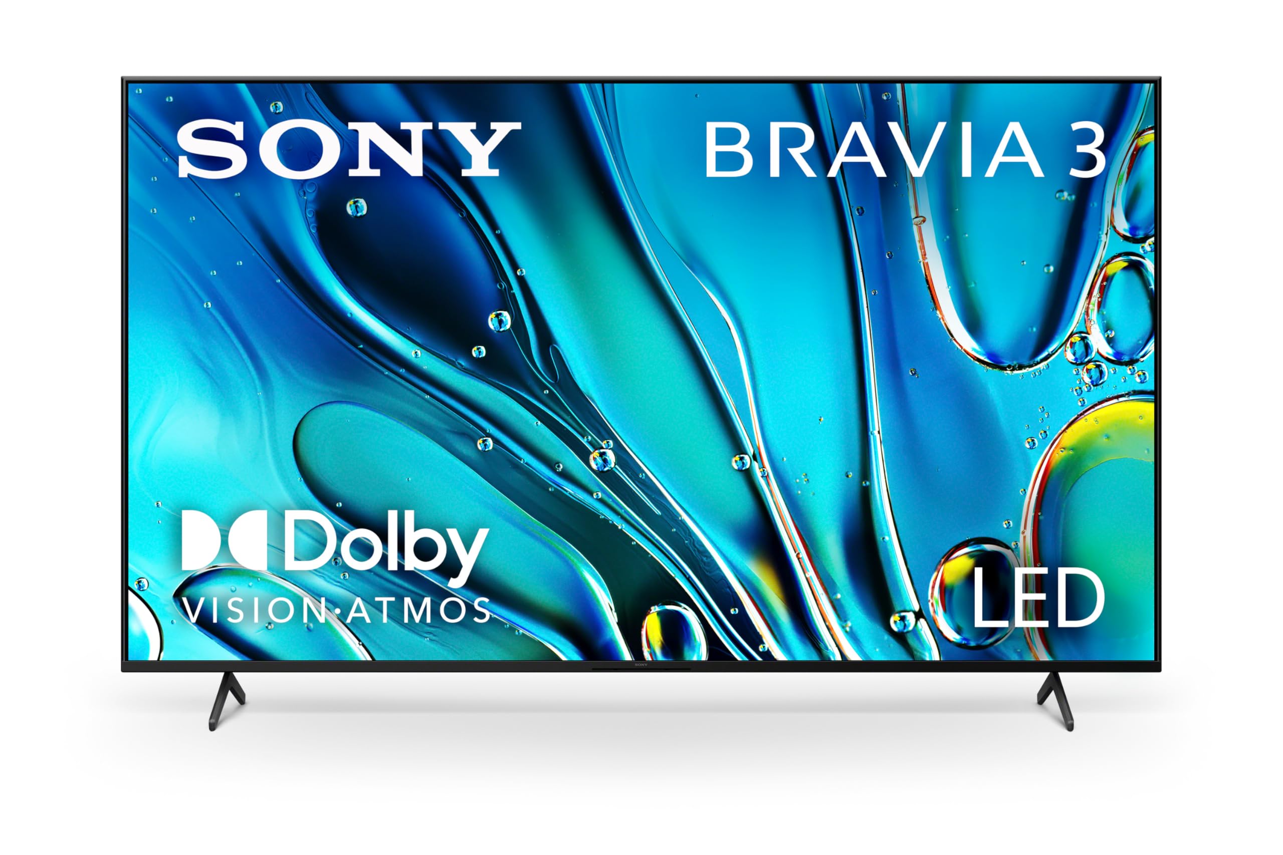Sony 43-Inch Class 4K Ultra HD BRAVIA 3 LED Smart TV with Google TV, Dolby Vision HDR, and Exclusive Features for PlayStation®5 (K-43S30)