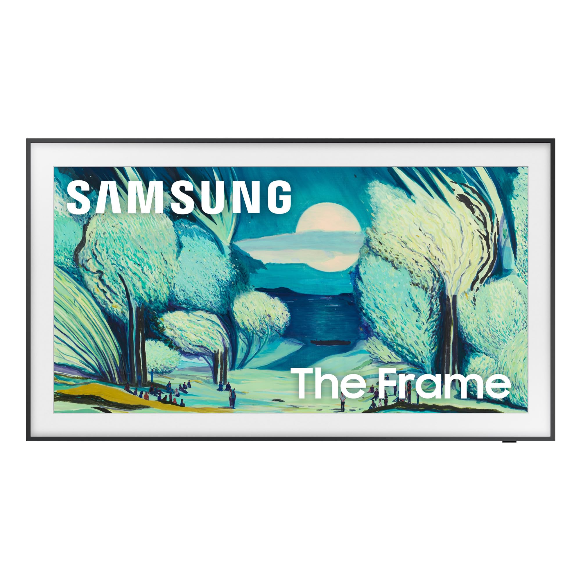 Samsung 55-Inch Class The Frame LS03F 4K QLED Smart TV (2025 Model) Slim Fit Wall Mount, Modern Frame Design, NQ4 AI Gen2 Processor, Art Mode, Artful Picture Quality, Samsung Vision AI, Alexa Built-in