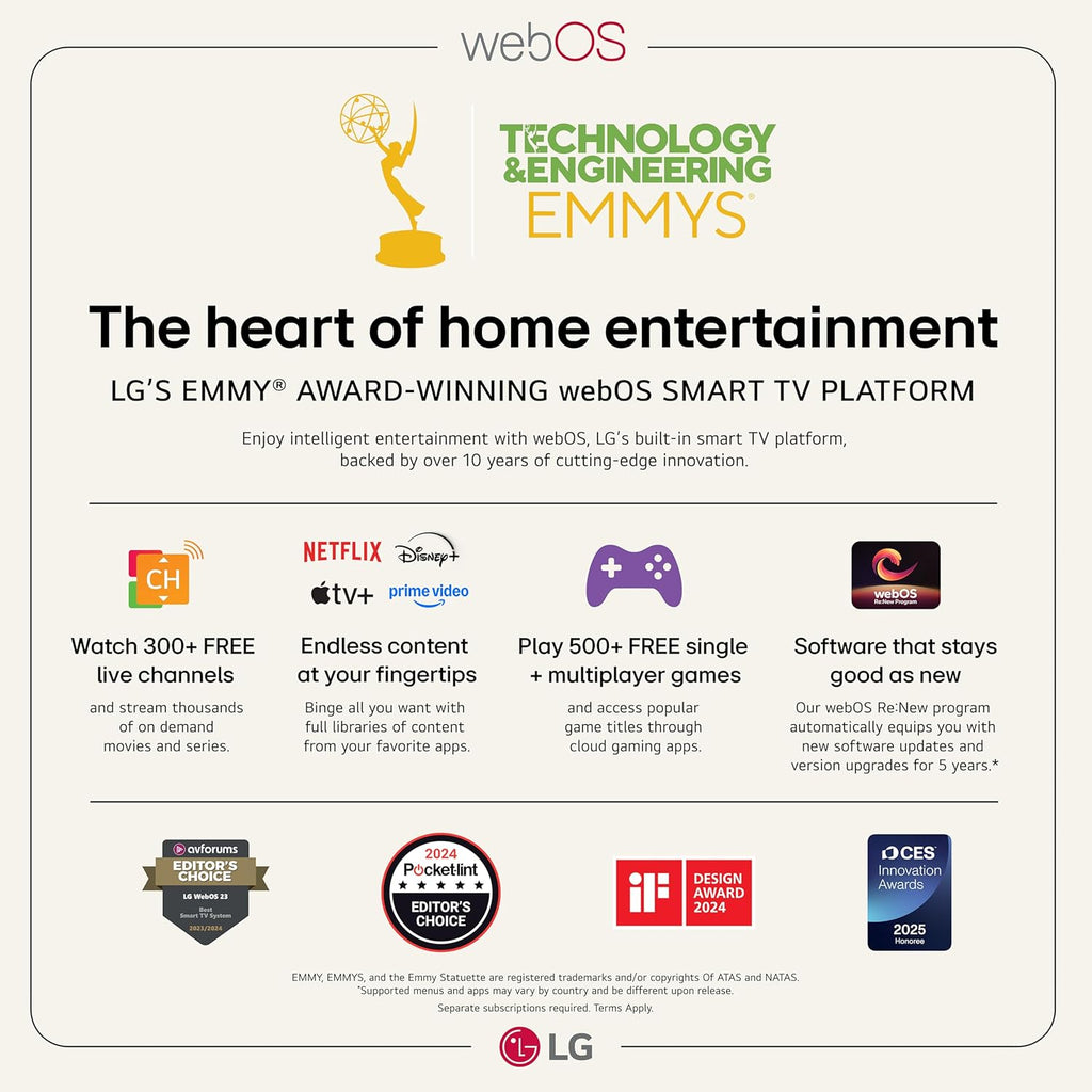 LG 65-Inch Class QNED AI 4K QNED82A Series Smart TV w/AI Sound, HDR10, 4K Super Upscaling, Filmmaker Mode, Wow Orchestra, Alexa Built-in (65QNED82AUA, 2025)