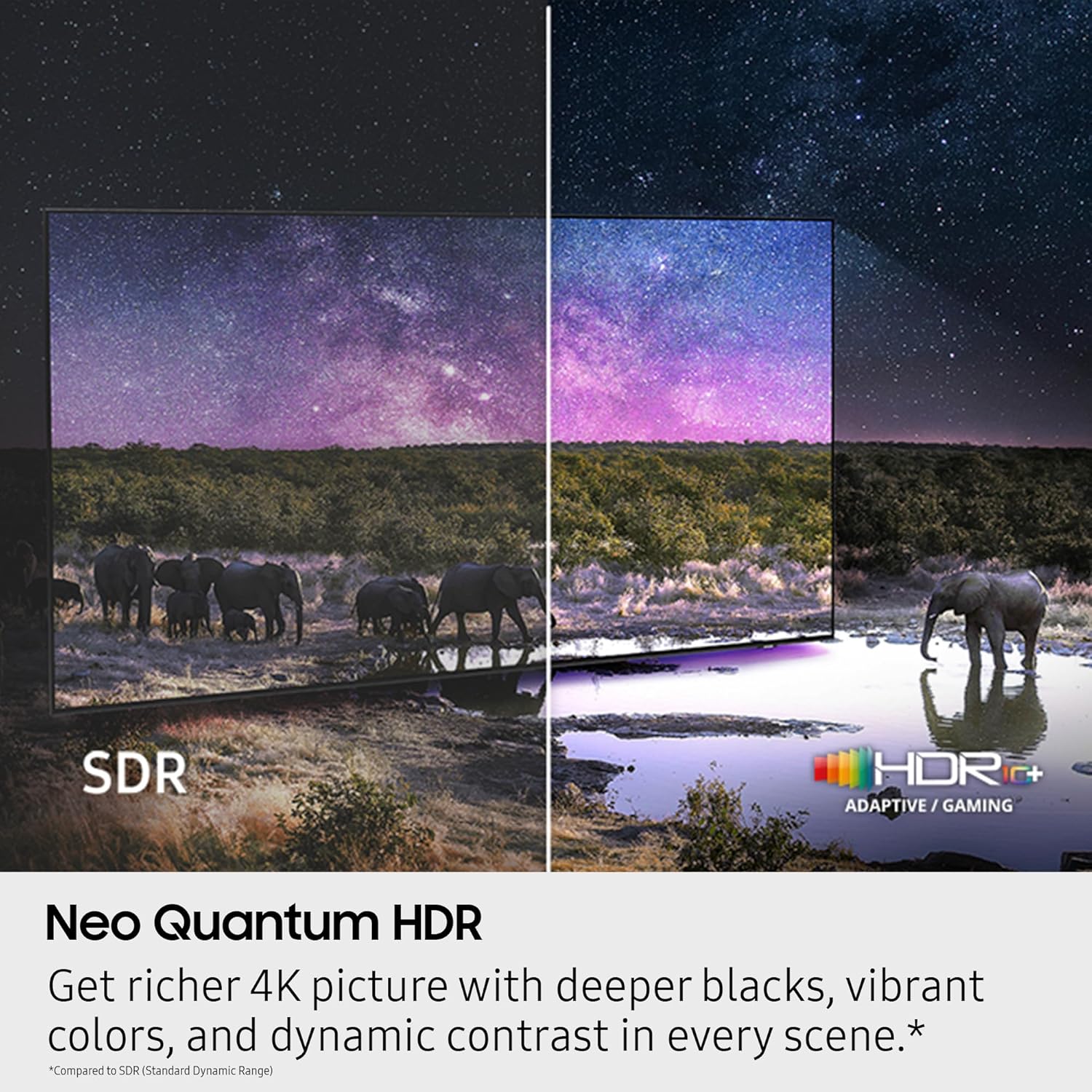 Samsung 65-Inch Class Neo QLED QN70F 4K Mini LED Smart TV (2025 Model) NQ4 AI Gen2 Processor, Quantum Matrix Technology Slim, Motion Xcelerator 144Hz, Samsung Vision AI, Alexa Built-in