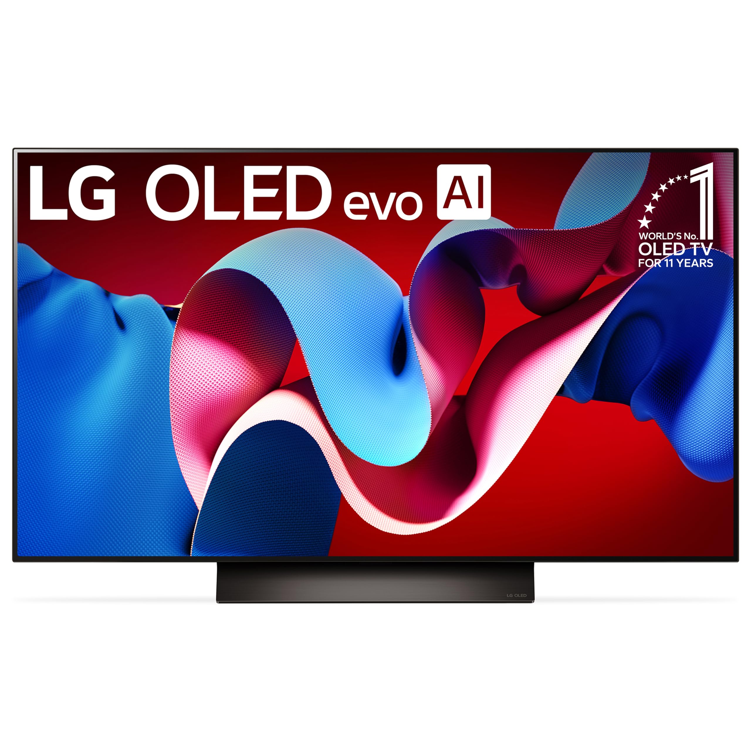 LG 65-Inch Class OLED evo C4 Series Smart TV 4K Processor Flat Screen with Magic Remote AI-Powered with Alexa Built-in (OLED65C4PUA, 2024)