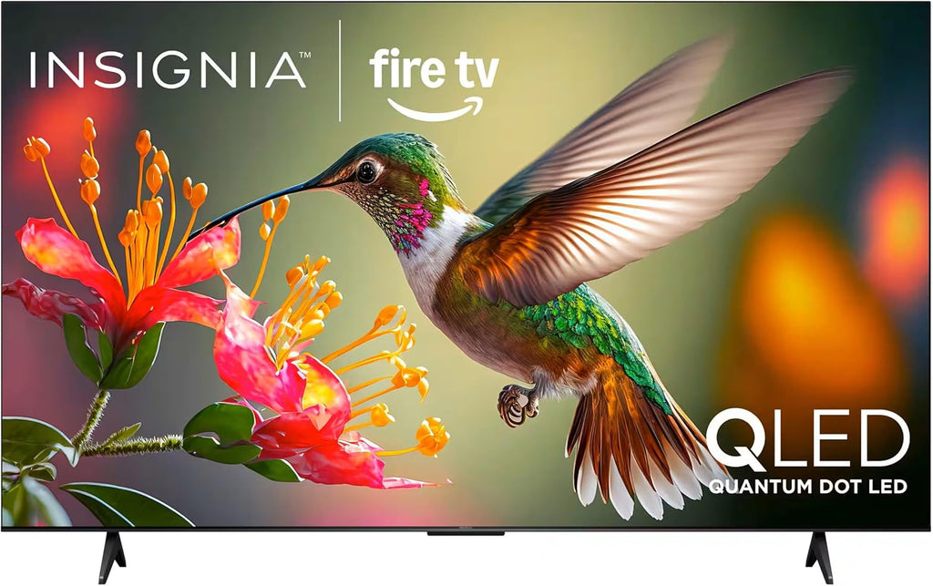 INSIGNIA 75-inch Class QF Series LED 4K UHD QLED Smart Fire TV with Alexa Voice Remote (NS75-UQFL26)