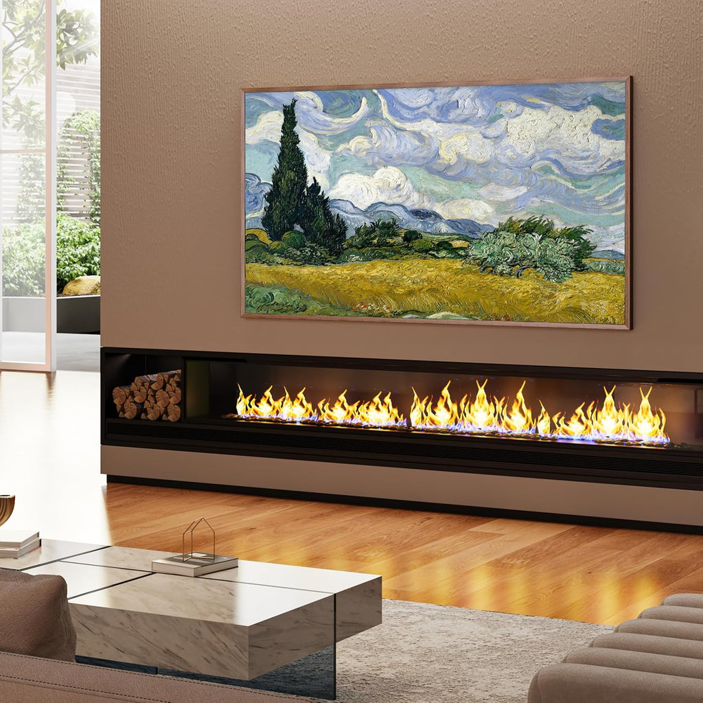 Hisense 55-Inch Class QLED 4K S7N CanvasTV Series Dolby Vision HDR Google Smart TV (55S7N) - 144Hz, Art Mode, Anti-Glare Panel, Hi-Matte Display, Frame & UltraSlim Wall Mount Included