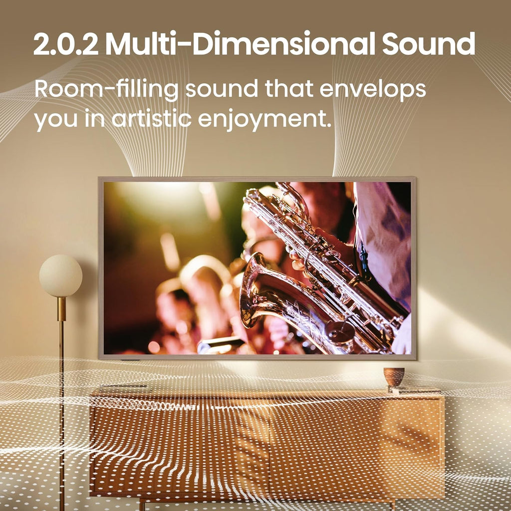 Hisense 55-Inch Class QLED 4K S7N CanvasTV Series Dolby Vision HDR Google Smart TV (55S7N) - 144Hz, Art Mode, Anti-Glare Panel, Hi-Matte Display, Frame & UltraSlim Wall Mount Included